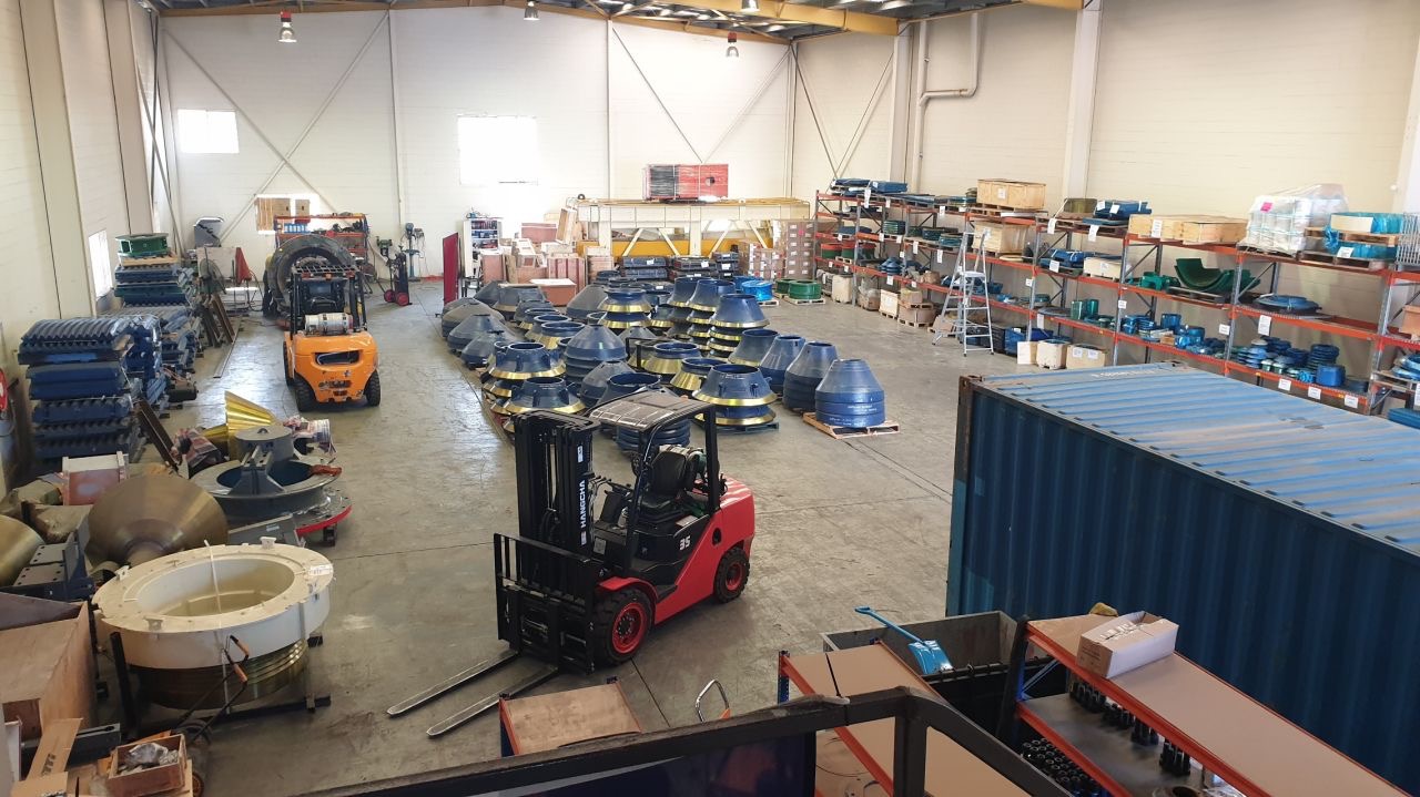 crusher parts inventory
